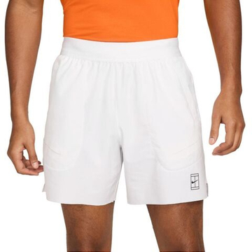 Мужские теннисные шорты Nike Court Advantage Dri-Fit 6in Tennis - белый