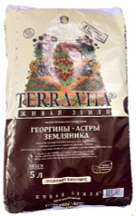 Грунт Terra Vita® Георгин-Астра-Земляника (25л)