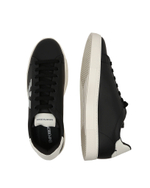 Кожаные кроссовки Emporio Armani - черный(X4X554 XF663)