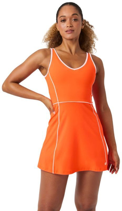 Теннисное платье Björn Borg Ace V - Оранжевый