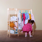 Шкаф-стеллаж детский по Монтессори