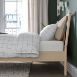 Каркас кровати - IKEA BJÖRKSNÄS, 200х140 см, береза/березовый шпон, БЬЙОРКСНЭС ИКЕА