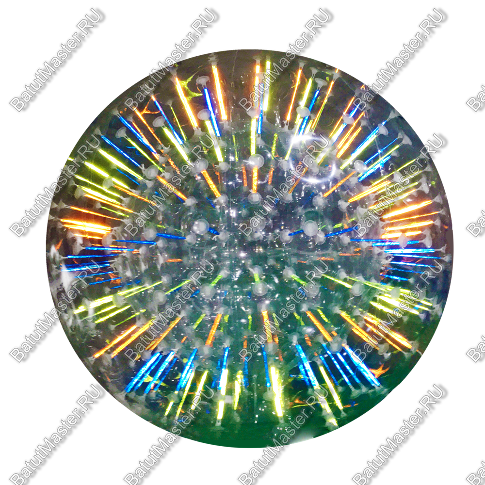 Светящийся зорб "Neo" ТПУ, диаметр 2.4 м