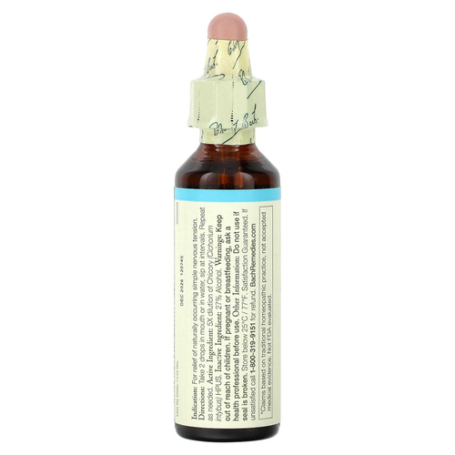 Bach, Original Flower Remedies, цикорий, 20 мл (0,7 жидк. унц.)
