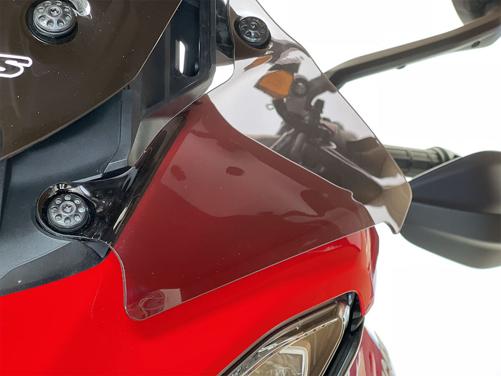 WRS Дефлекторы боковые (пара) Ducati Multistrada V4 сильно затемненное DU019FS