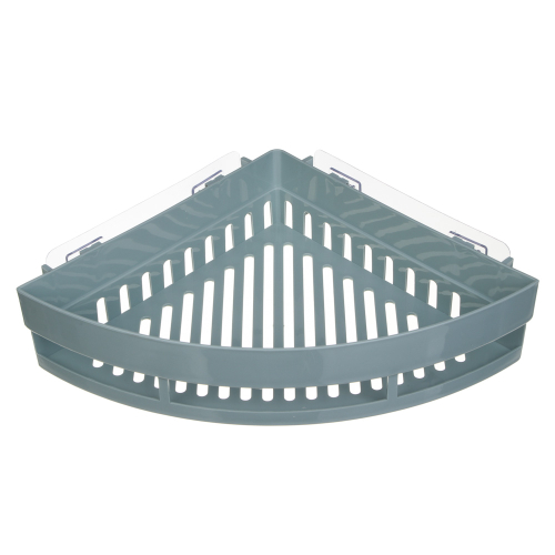 VETTA Classic Полка настенная угловая (большая), пластик, 35x25x7 см, оливковый