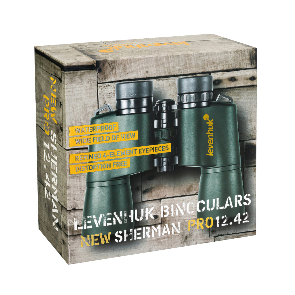 Бинокль Levenhuk New Sherman PRO 12x42