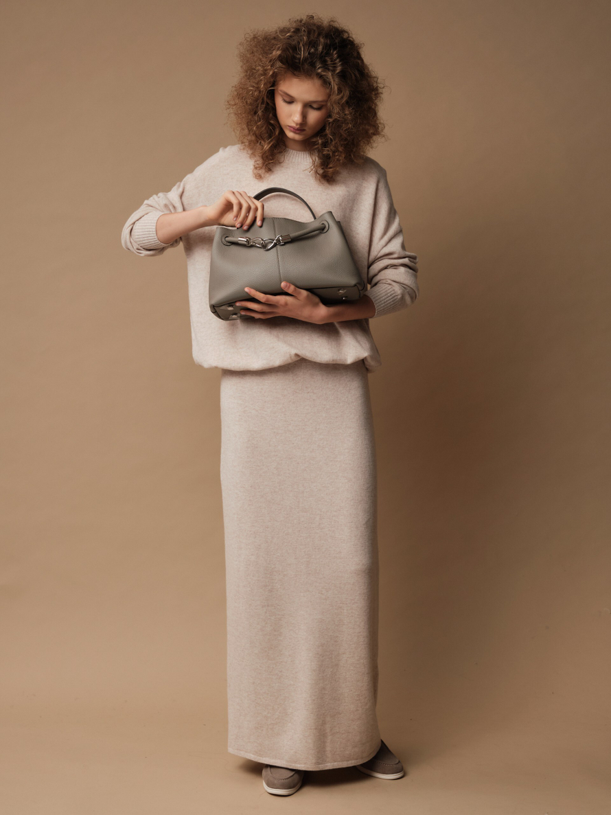 S0423-8006 Юбка женская жемчужный dbr