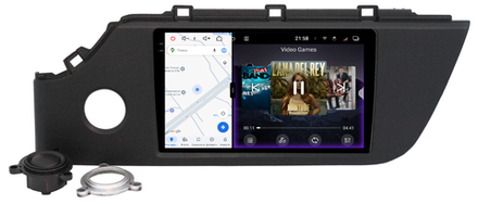Магнитола для KIA Rio 4, Rio X 2020-2023+ - Redpower 85306 PRO/PROmax ТОП звук, 2K QLED, Android 14, CarPlay, 4G SIM-слот