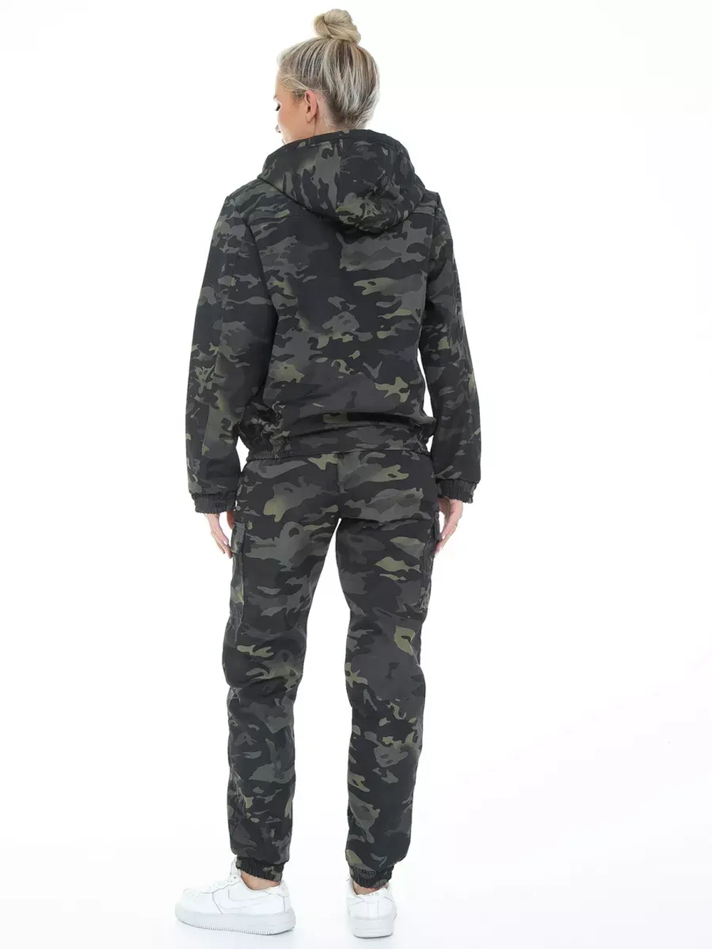 Спортивный костюм камуфляжный на флисе с Рипстопом RWFCITY