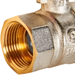 Кран шаровой полнопроходной ROMMER - 3/4" (ВР/ВР, PN40, ручка-рычаг)