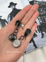 Собачка / бегунок для молнии Верс. графит