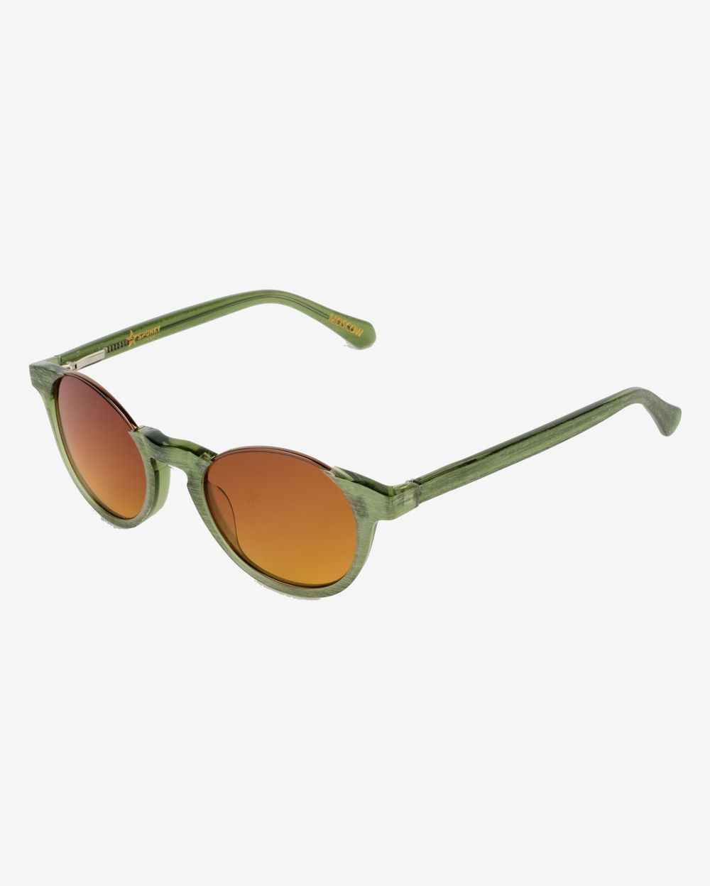 Очки солнцезащитные Spunky Oliver 6 Green Wood / Gradient brown lens