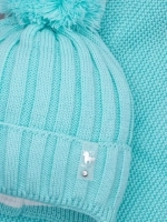 Шапка для девочек осенняя и снуд