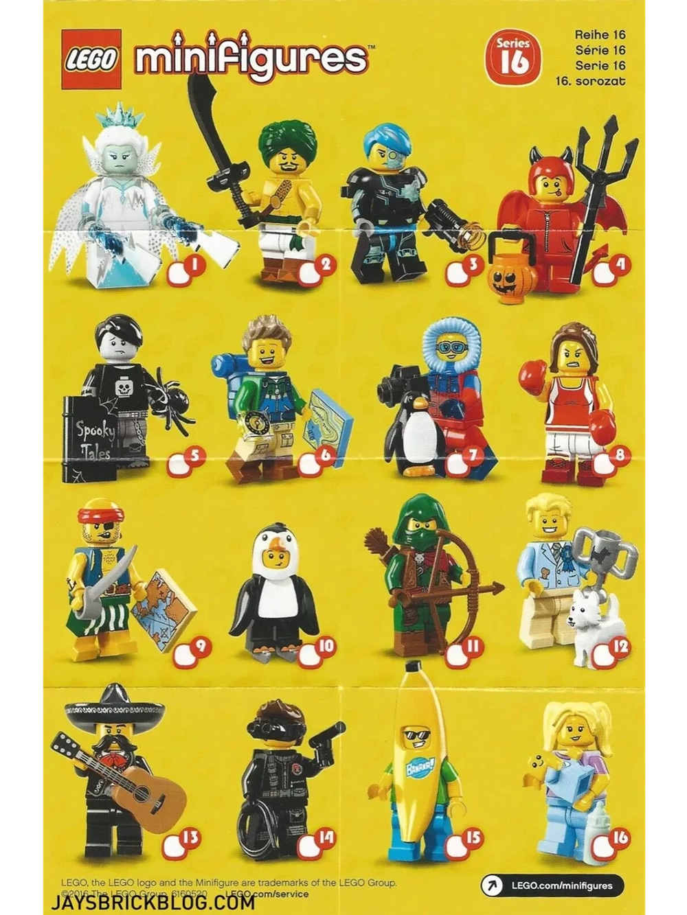 LEGO Minifigures 71013 series 16 серия Призрачный мальчик