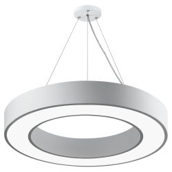 Светильник LED ЭРА Geometria SPO-134-W-40K-056 Ring 56Вт 4000К 4200Лм IP40 800*80 белый подвесной драйвер внутри