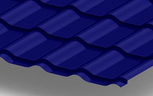 Профиль декоративный Монтерра-X 0,45мм RALL 5002 Ультрамарин