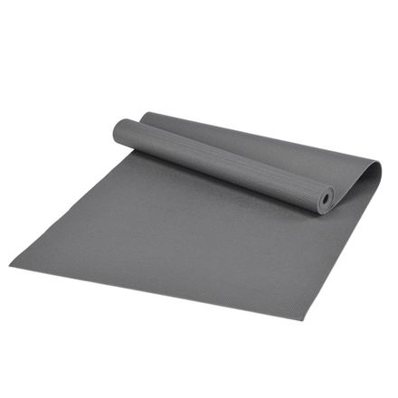 Коврик для фитнеса и йоги YM01-PVCYO-Grey 173 х 61 х 0,3 см