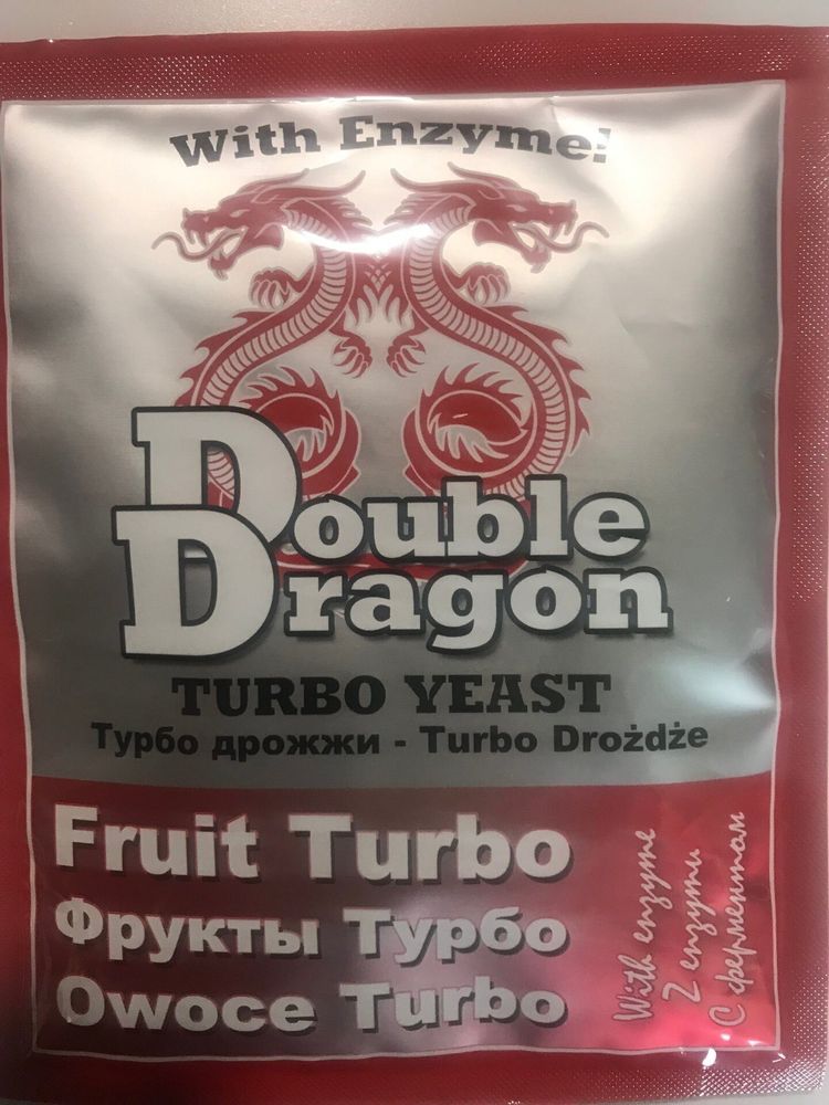 Турбо-дрожжи DoubleDragon Fruit, 51 г