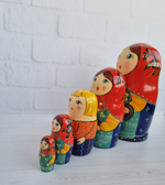 Матрешка "с курочкой" традиция 5мест