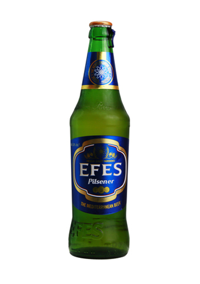 Пиво «Efes Pilsener» светлое пастеризованное 0.5 л.ст/бутылка