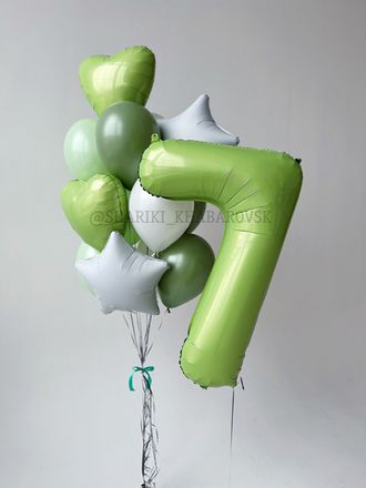 Шары на 7 лет для девочки