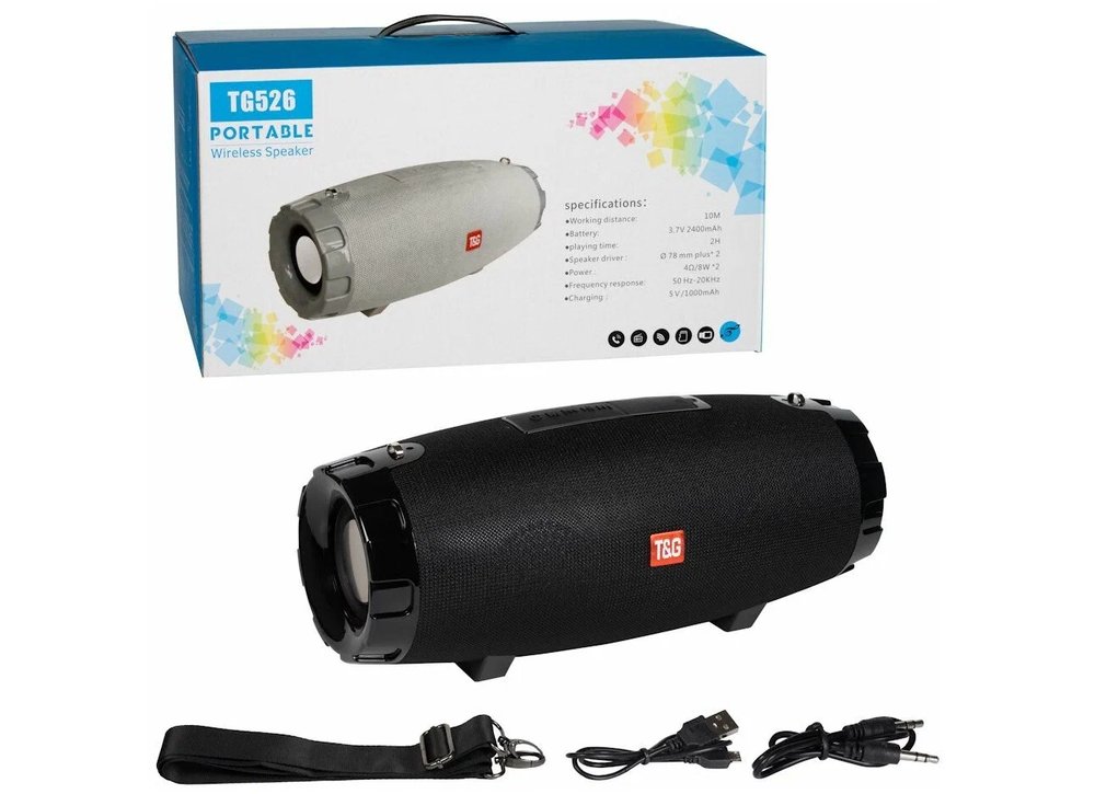 Беспроводная колонка TG-526 Wireless (16W/FM/USB/TF/BT)