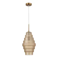 SL1001.203.01 Подвес ST-Luce Латунь/Коньячный E27 1*40W REXITE