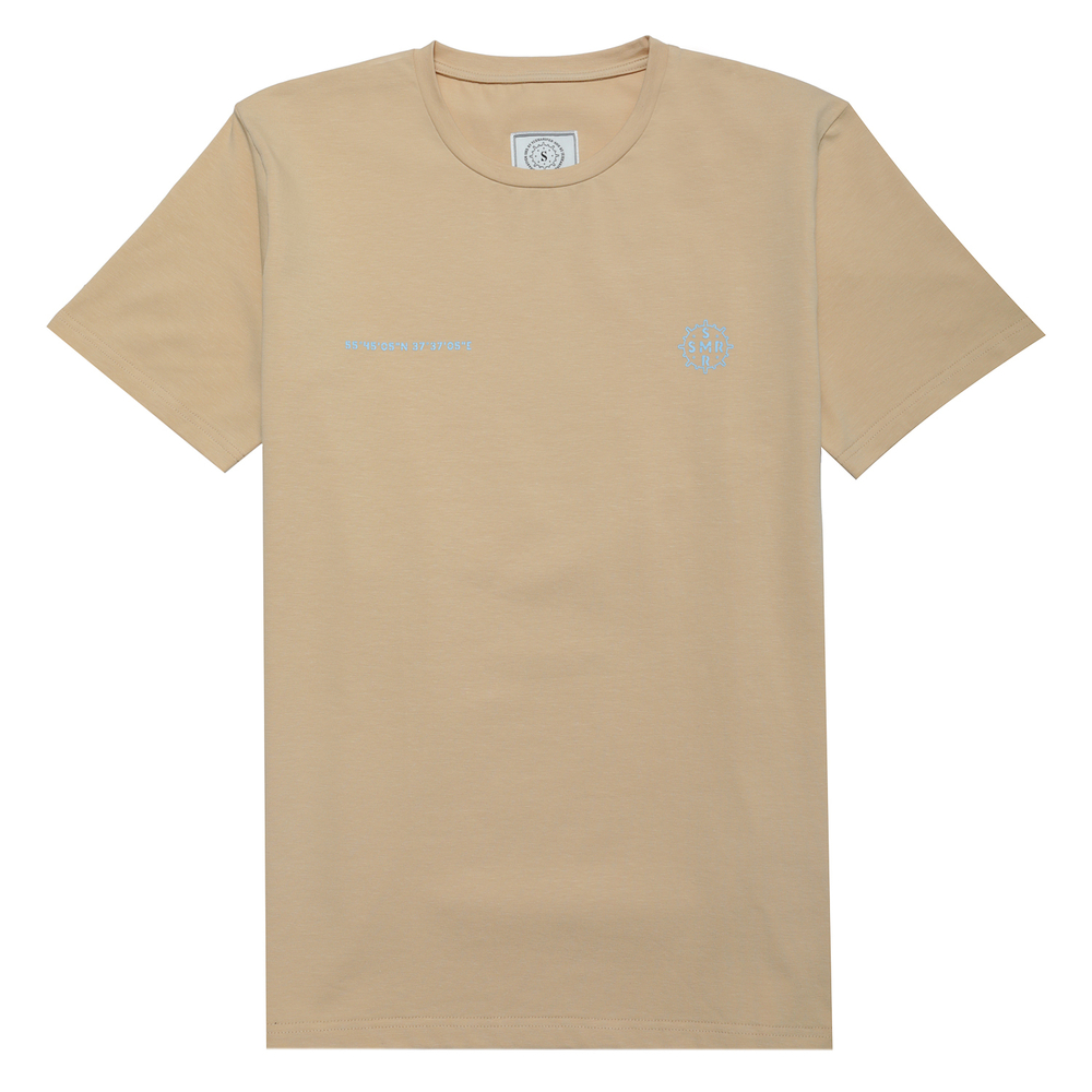 TSHRT SMR DIVER PIXEL SORT BEIGE