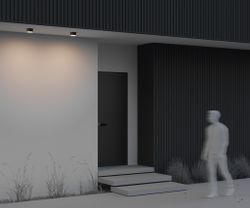 Уличный потолочный светодиодный светильник Maytoni   O430CL-L15B3K