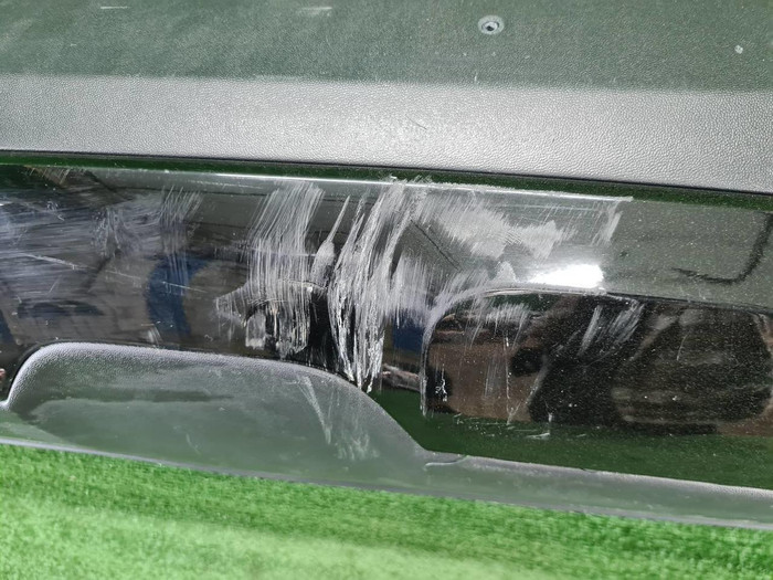 Юбка заднего бампера Mercedes GLE C292 (15-19) AMG