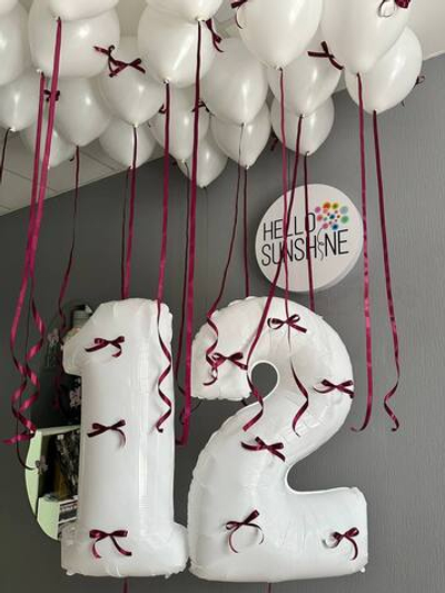 Набор шаров Белая нежность