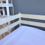 Кровать подростковая "Софа Х" 140*70 см натуральный 1 борт (СЧ)