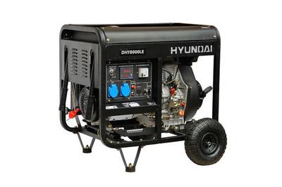Дизельный генератор (6.5 кВт) HYUNDAI DHY 8000LE