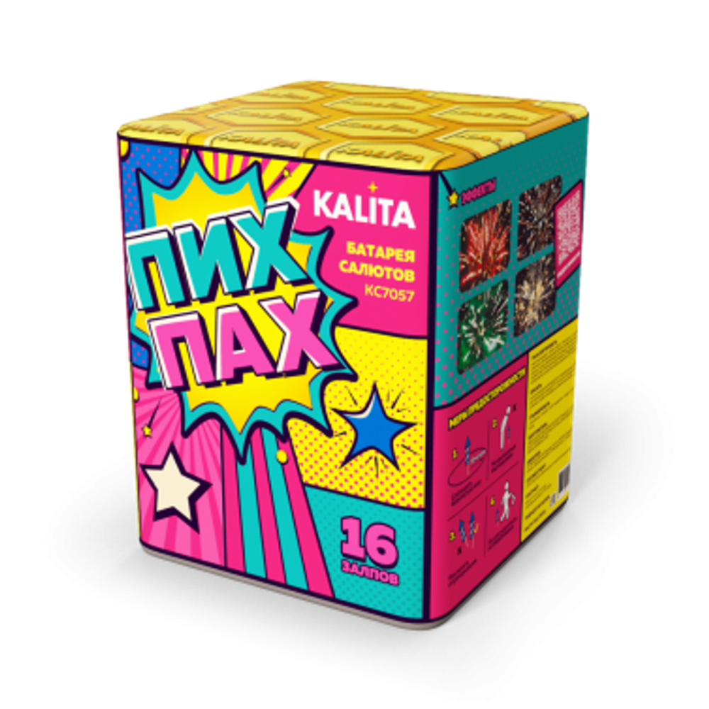 КС Батарея салютов Пих Пах (0,8"x16)
