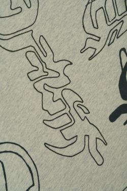 A—SKETCH sweatshirt old grey