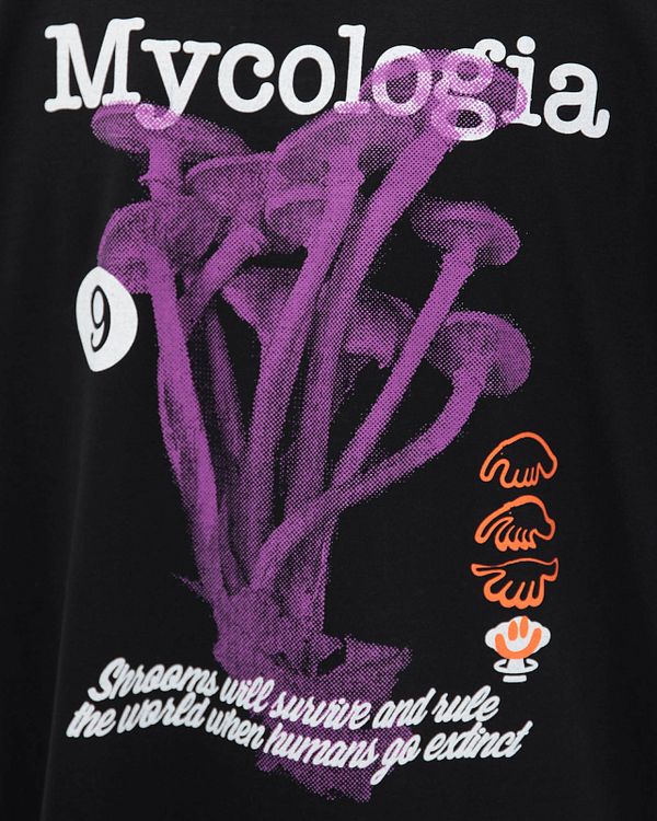Футболка 534 Mycologia Черная - фото 5