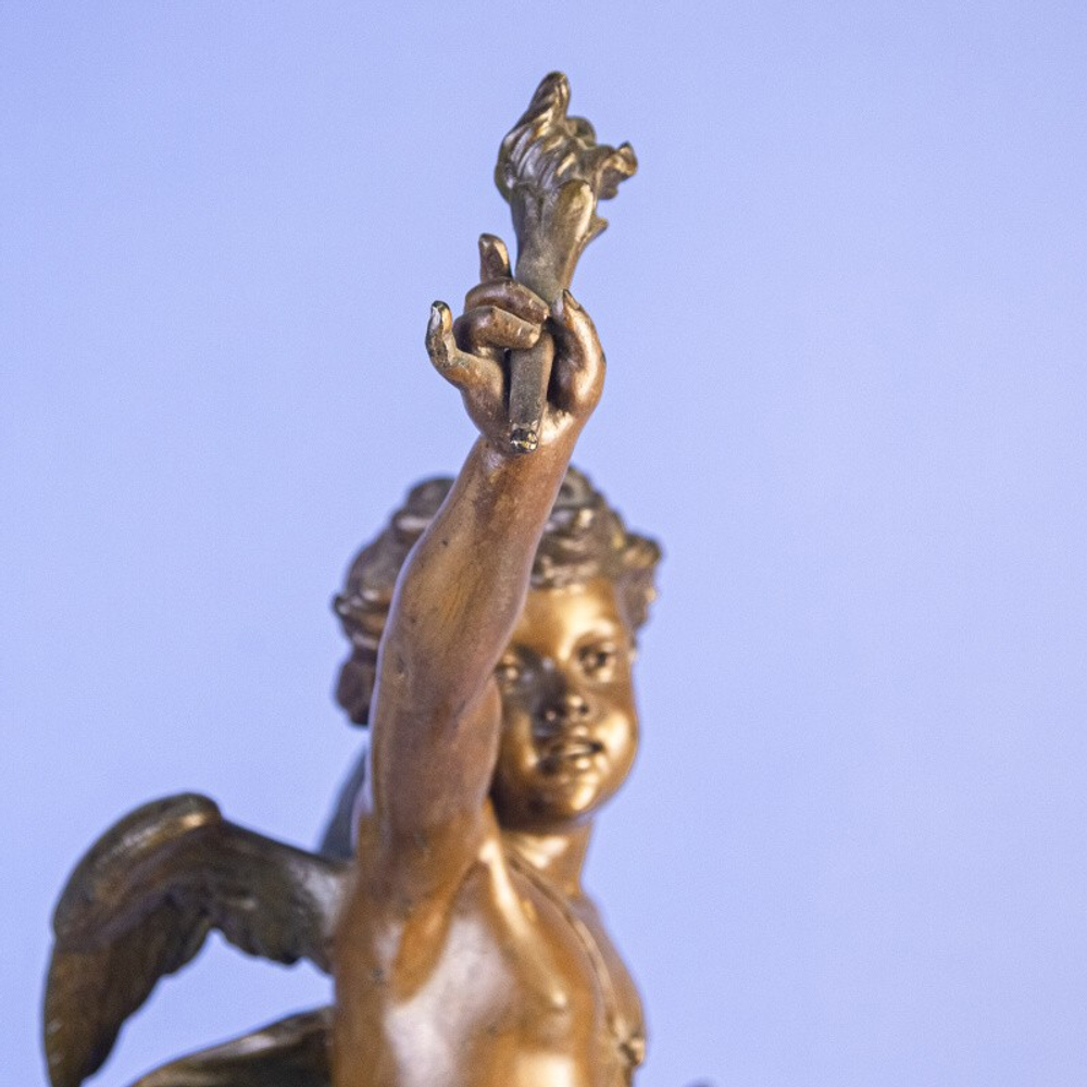 Бронзовая скульптура «Купидон»