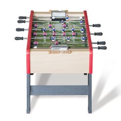 Настольный футбол (кикер) «Glasgow» (152.5x76x89 см, коричневый)