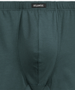 Мужские трусы шорты удлиненные Atlantic, набор 2 шт., хлопок, зелёный лес + темно-синие, 2MH-173