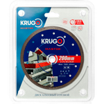 Диск алмазный Турбо ТF по керамике KRUGO MASTER 200х1,7х22,23х10mm, 81022000232