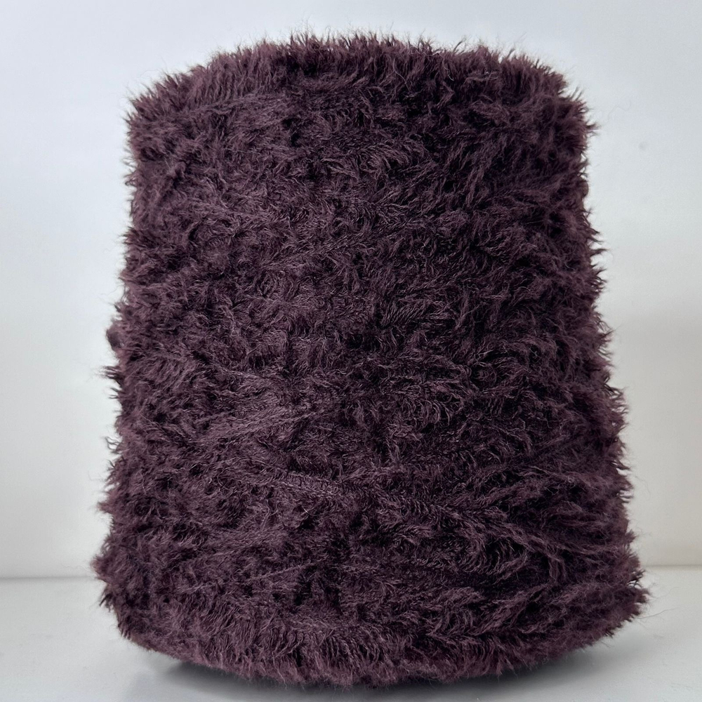 BAFFO CASHMERE - Ri.Go; 100% кашемир; травка; 180м/100гр; цвет: коричнево-бордовый
