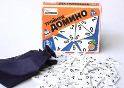 Настольная игра Тройное домино