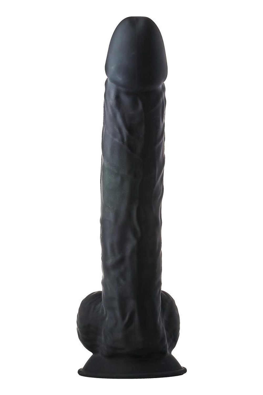 Черный фаллоимитатор-гигант XXL Dildo - 38 см.