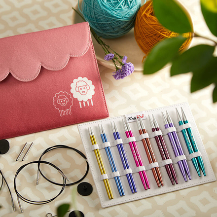 Набор "Deluxe" спиц съемных "Zing", KnitPro, длина 13см,