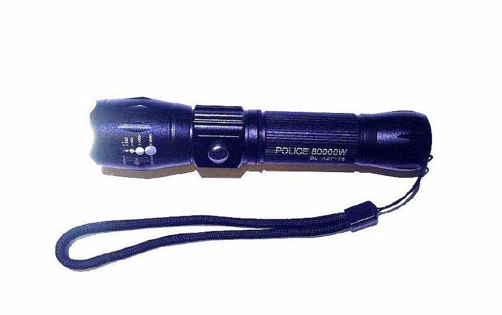 Фонарь LED с компасом Police 8000W BL-A27-T6