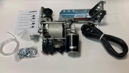 Stronger Steel Hands 30i PRO Якорная лебедка (роульс в комплекте), скрытая установка NEW