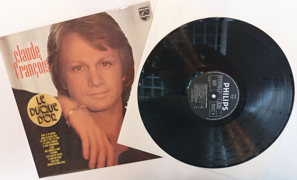 Винтажная виниловая пластинка LP Claude Francois Le Disque dOr (France 1973)