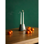 Подсвечник Nordic mood 13 см | зеленый