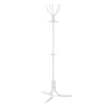 Вешалка напольная 600*600*1800мм (5 крючков) Матовый белый ВК5/МБ